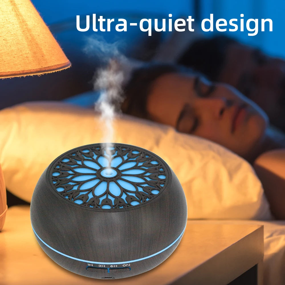 High Concerned Chemical Essential Oil Diffuser With Remote Timer Includes 6 Oils