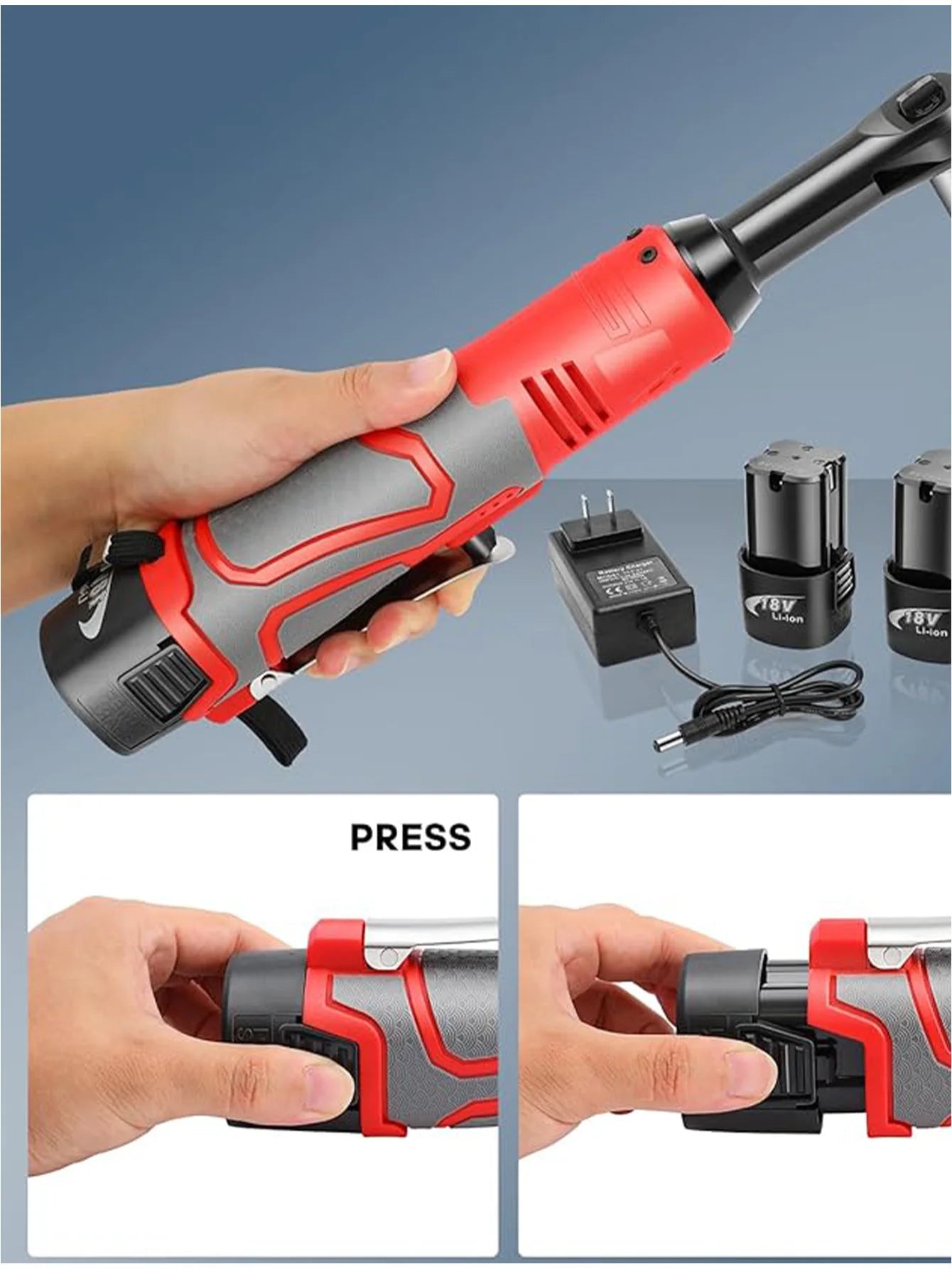 Hign-concerned 18V Cordless Impact Wrench Set