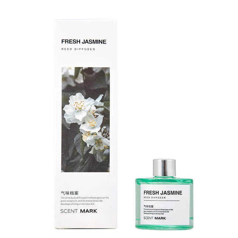 Hign-concerned Lavender Jasmine Reed Diffuser Set For Home